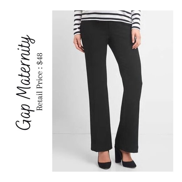GAP Maternity Stretch Dress Pants Size 12 - Picture 1 of 8